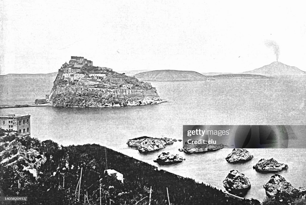Ischia, the island castle