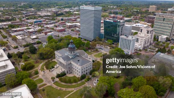 Aerial view of Colombia, Capitol of South Carolina.