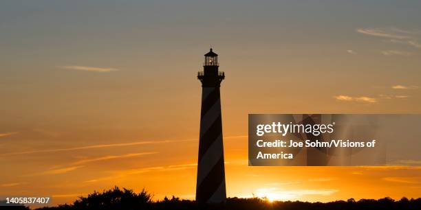 Cape Hatteras Light lighthouse, Outer Banks in the town of Buxton, North Carolina, Cape Hatteras National Seashore.