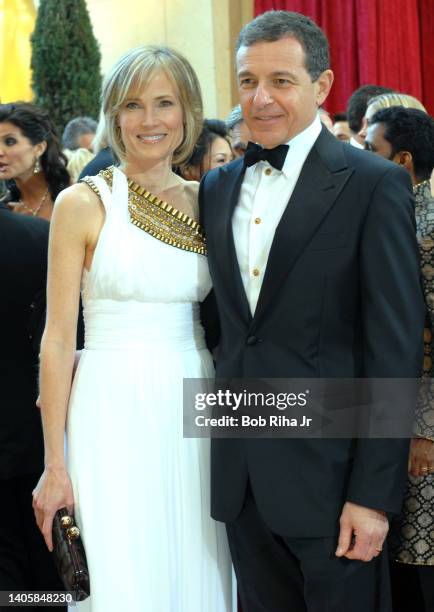 Disney Studios CEO Robert Iger and Willow Bay arrives at the 82nd annual Academy Awards at the Kodak Theatre, March 7, 2010 in Los Angeles,...