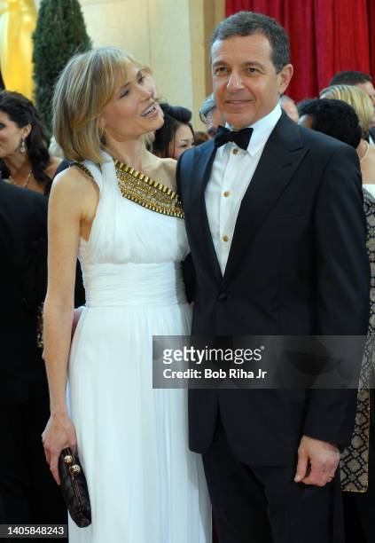 Disney Studios CEO Robert Iger and Willow Bay arrives at the 82nd annual Academy Awards at the Kodak Theatre, March 7, 2010 in Los Angeles,...