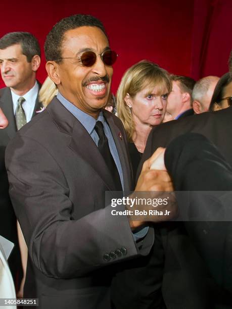 Gregory Hines arrives at the 53rd Emmy Awards Show, November 4, 2001 in Los Angeles, California.