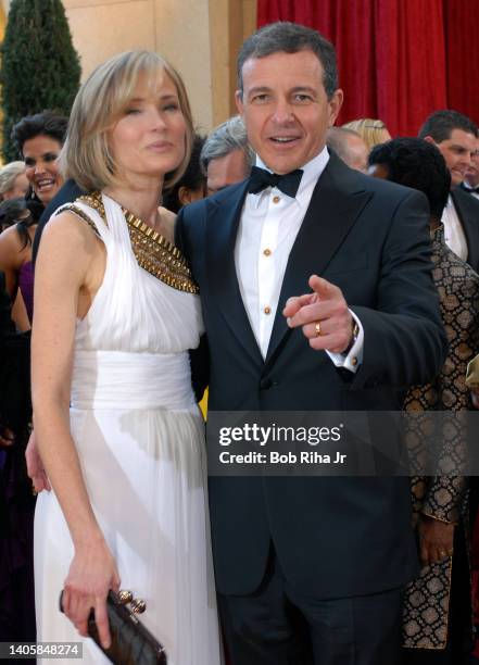 Disney Studios CEO Robert Iger and Willow Bay arrives at the 82nd annual Academy Awards at the Kodak Theatre, March 7, 2010 in Los Angeles,...