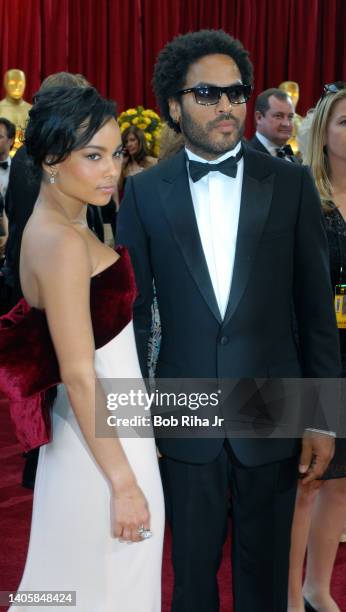 Actress Zoe Kravitz and her father, musician Lenny Kravitz arrive at the 82nd annual Academy Awards at the Kodak Theatre, March 7, 2010 in Los...