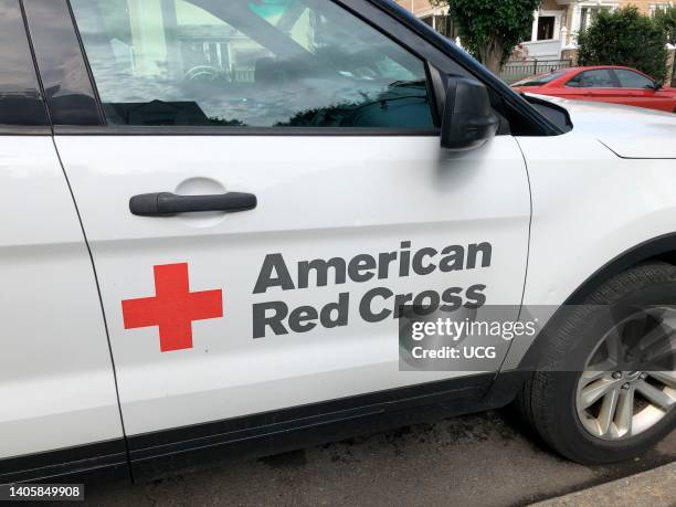 American Red Cross Vehicle, Queens, New York.