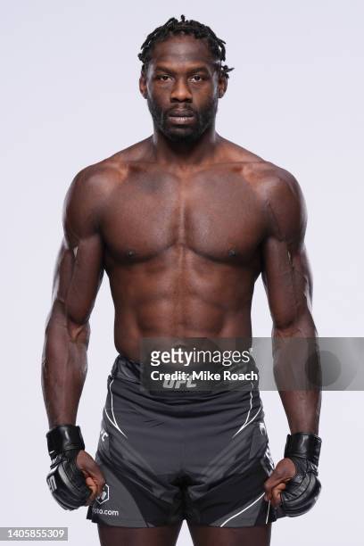 Jared Cannonier poses for a portrait during a UFC photo session on June 29, 2022 in Las Vegas, Nevada.
