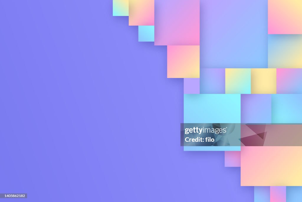 Gradient Tile Background Modern Gradient Square Tiles Abstract Background High-Res Vector ...