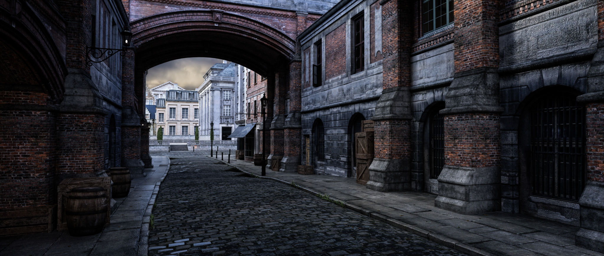 victorian town