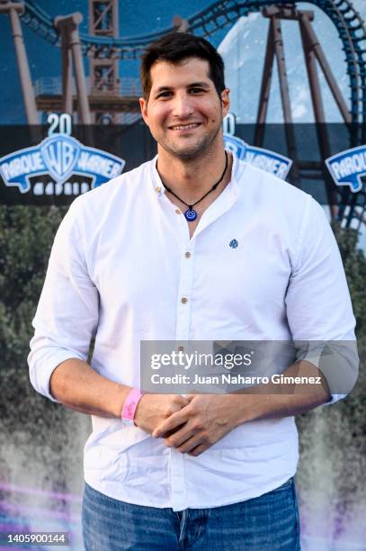 Julian Contreras attends the 'Parque Warner Beach' inauguration at Parque Warner on June 29, 2022 in Madrid, Spain.