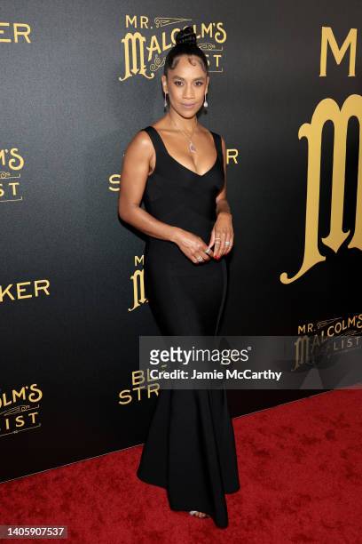 Dominique Tipper attends "Mr. Malcolm's List" New York Premiere at DGA Theater on June 29, 2022 in New York City.