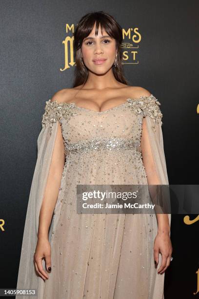 Zawe Ashton attends "Mr. Malcolm's List" New York Premiere at DGA Theater on June 29, 2022 in New York City.