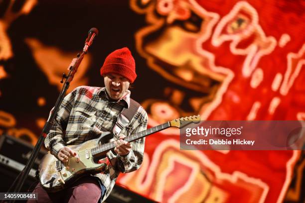 John Frusciante of Red Hot Chili Peppers performs at Marlay Park on June 29, 2022 in Dublin, Ireland.