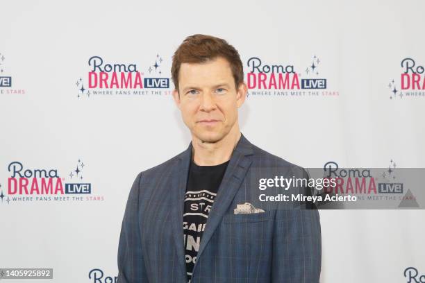 Actor Eric Mabius during RomaDrama Live! at the Palm Beach Convention Center on June 25, 2022 in Palm Beach, Florida.