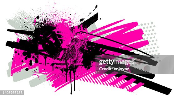 Moderne rosa Grunge-Texturen und -Muster Vektor Moderne rosa Grunge-Texturen und -Muster Vektor