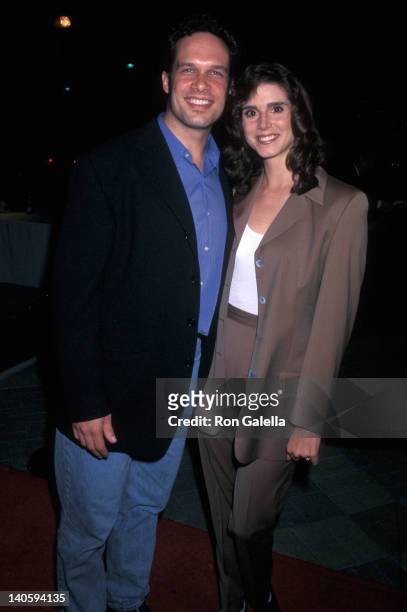 Diedrich Bader and Dulcy Rogers at the World Premiere of "In & Out", Paramount Theater, Hollywood.