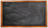 Black chalkboard on white background.