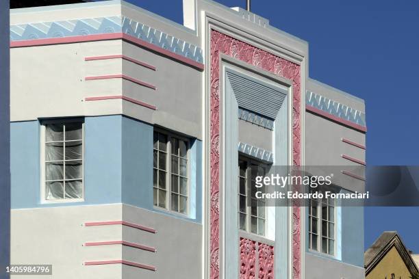 Art Deco houses on Ocean Drive. January 03, 2009.