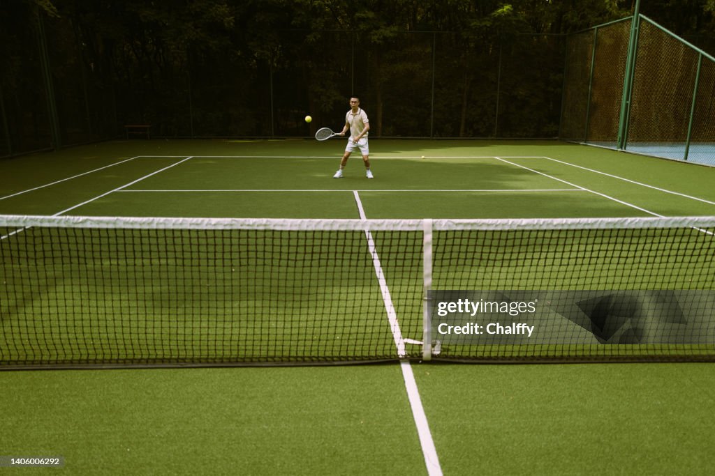 Playing Tennis in Asia