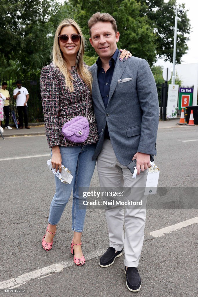 Celebrity Sightings at Wimbledon 2022 - Day 4