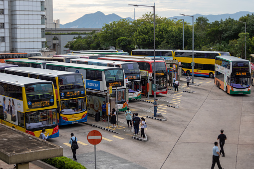 Central (Macau Ferry) Bus Terminus in Hong Kong