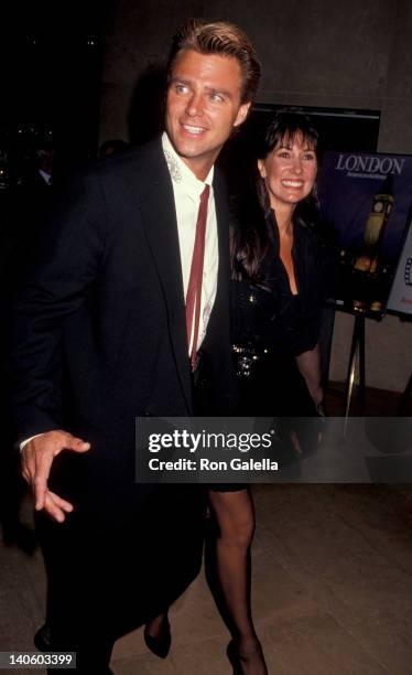 Greg Evigan and Pam Serpe at the American Cinema Awards, Beverly Hilton Hotel, Beverly Hills.