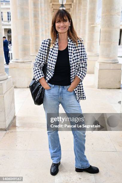 Caroline de Maigret attends the 33rd ANDAM Prize Winner cocktail at les Jardins du Palais Royal on June 30, 2022 in Paris, France.