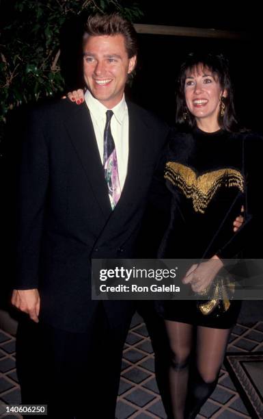 Greg Evigan and Pam Serpe at the 20th Anniversary Party for 'Grease', Universal Sheraton Hotel, North Hollywood.