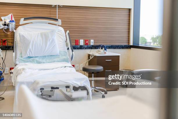 hospital bed view - maternity ward stock pictures, royalty-free photos & images