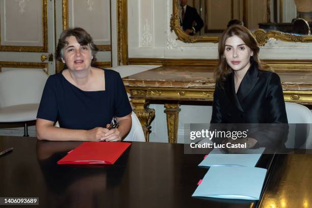 President of the Louvre Museum, Laurence des Cars and Executive Director of the Art and Culture Development Foundation of the Republic of Uzbekistan,...