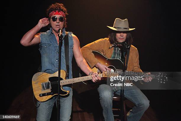 Fallon Springsteen Jimmy Fallon Neil Young Photos and Premium High Res Pictures - Getty Images