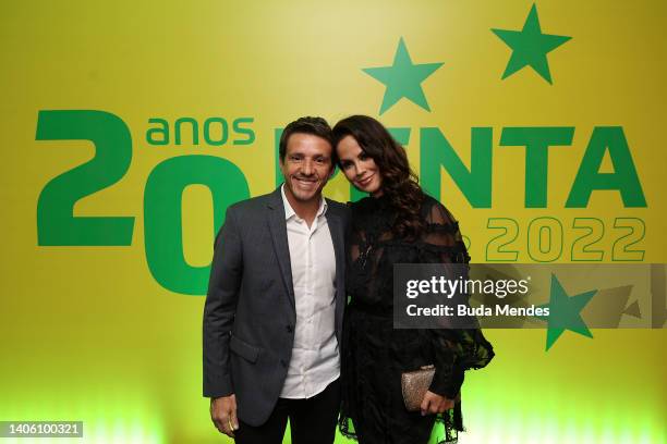 Brazilian former football player Juninho Paulista attends a ceremony organized by Brazilian Football Confederation to honor 2002 FIFA World Champions...