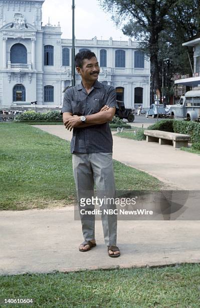 Pictured: NBC News' Vietnam War photographer Vo Huynh in Saigon, Vietnam in December 1967 -- Photo by: NBC/NBC NewsWire