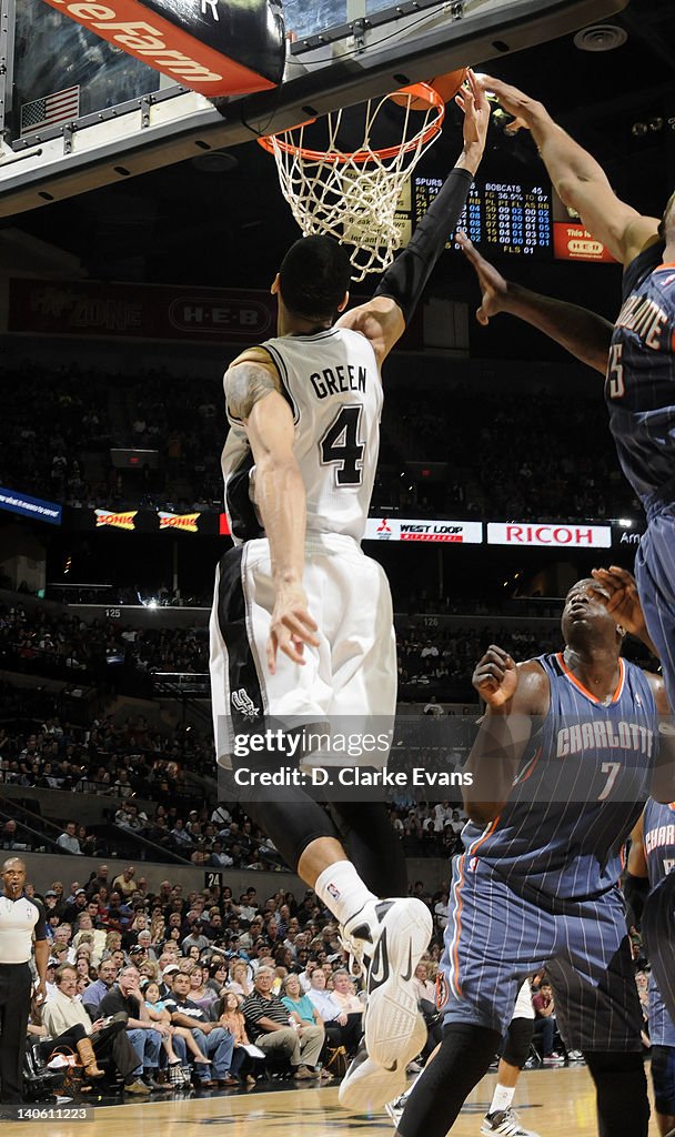 Charlotte Bobcats v San Antonio Spurs