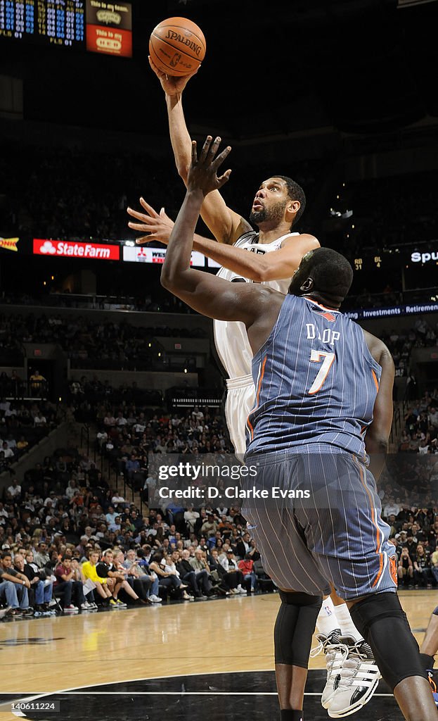 Charlotte Bobcats v San Antonio Spurs