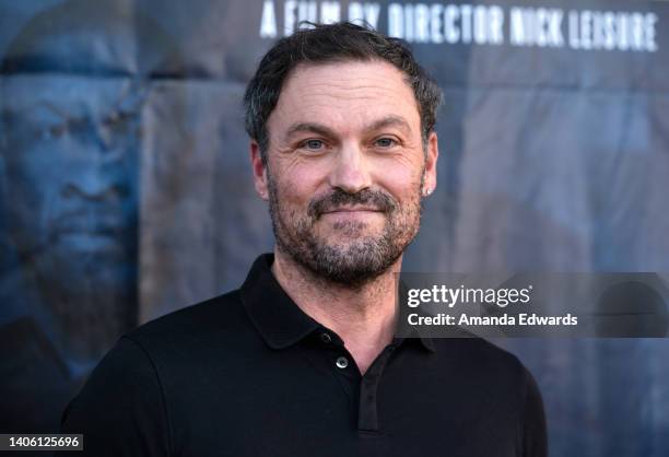 Actor Brian Austin Green attends the Los Angeles Premiere of "Last The Night" at the Fine Arts Theatre on June 30, 2022 in Beverly Hills, California.