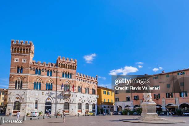 grosseto, piazza dante - tuscany - grosseto province stock pictures, royalty-free photos & images