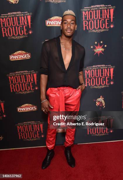 Quinton Peron attends the "Moulin Rouge" Los Angeles Opening Night Performance at Hollywood Pantages Theatre on June 30, 2022 in Hollywood,...