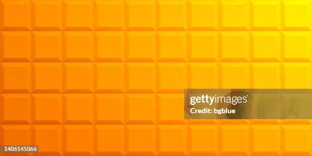 abstract orange background - geometric texture - candy bar background stock illustrations