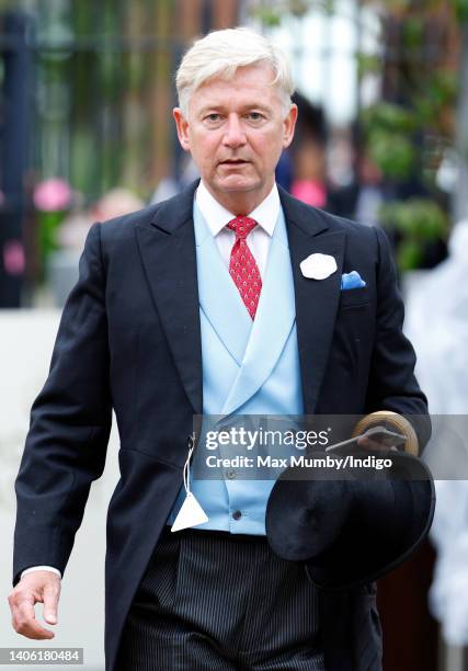 Sir Clive Alderton attends day 5 of Royal Ascot at Ascot Racecourse on June 18, 2022 in Ascot, England.