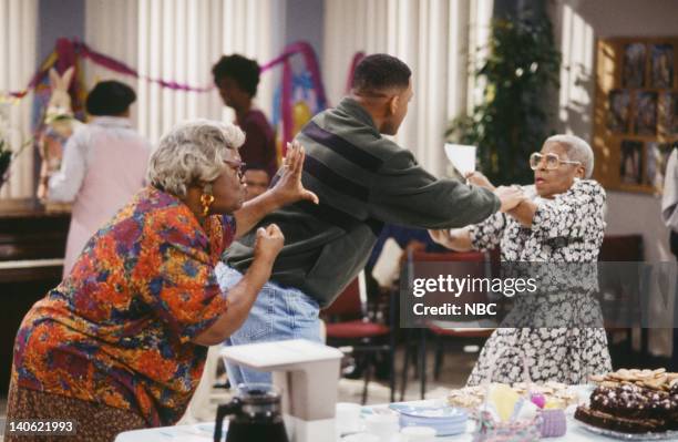 Hare Today" Episode 18 -- Pictured: Loretta Jean as Woman, Will Smith as William 'Will' Smith, Jeri Gray as Woman -- Photo by: Chris Haston/NBCU...