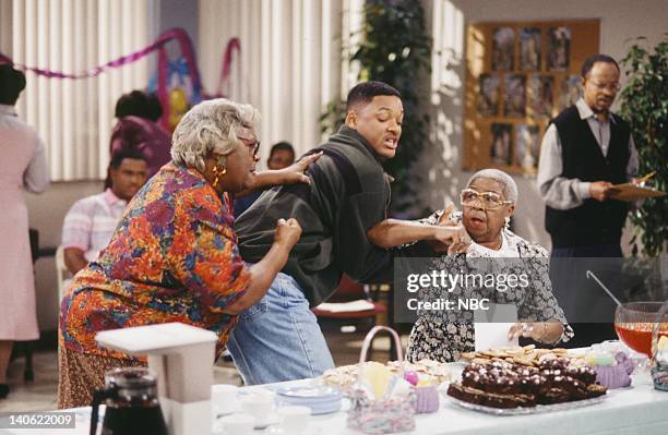 Hare Today" Episode 18 -- Pictured: Loretta Jean as Woman, Will Smith as William 'Will' Smith, Jeri Gray as Woman -- Photo by: Chris Haston/NBCU...