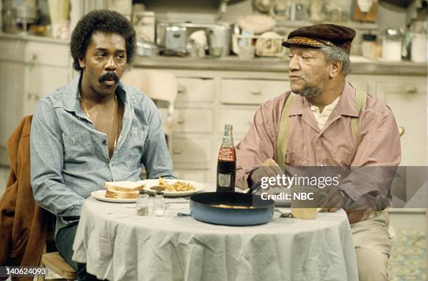 Pictured: Demond Wilson as Lamont Sanford, Redd Foxx as Fred G. Sanford -- Photo by: NBCU Photo Bank