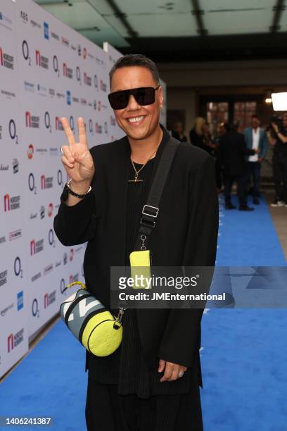 Gok Wan arrives at the Nordoff Robbins O2 Silver Clef Awards at The Grosvenor House Hotel on July 01, 2022 in London, England.