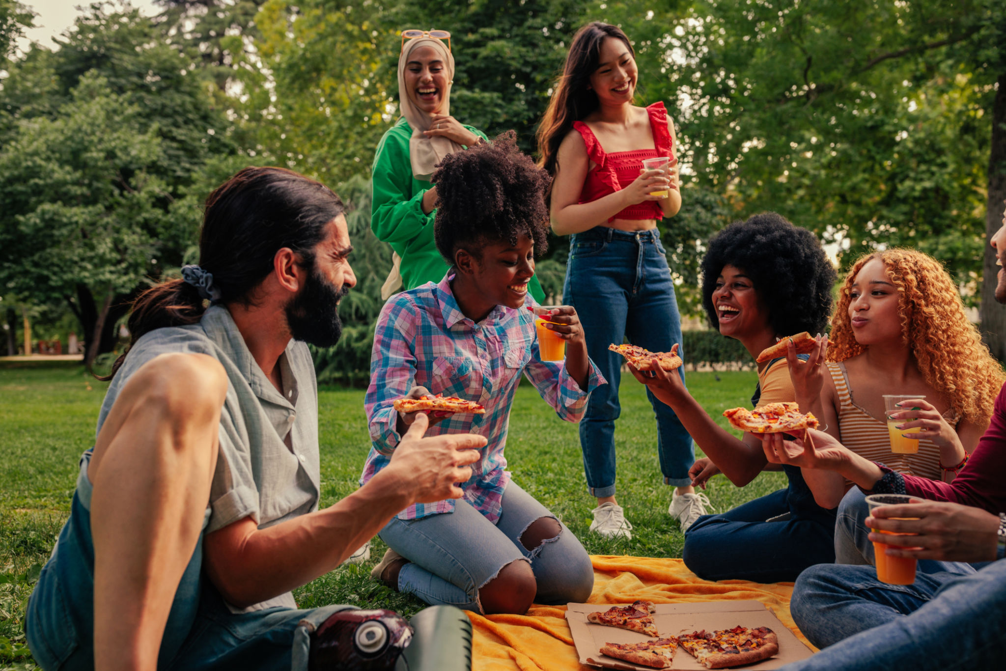 pizza community event