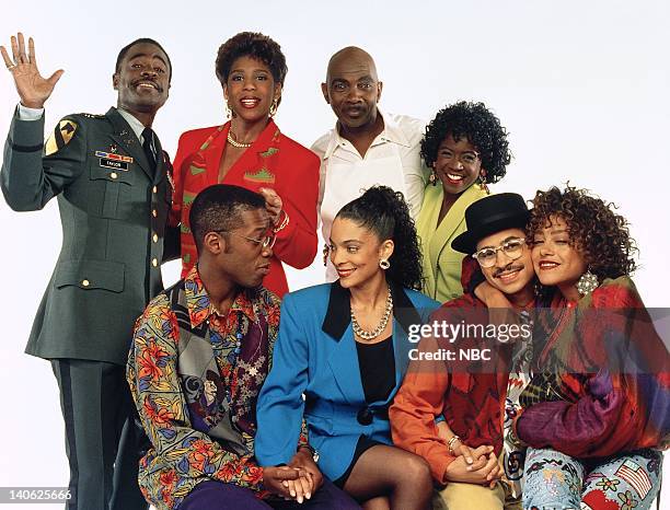 Pictured: Glynn Turman as Col. Bradford 'Brad' Taylor, Dawnn Lewis as Jaleesa Vinson Taylor, Lou Myers as Vernon GAines, Charnele Brown as Kimberly...