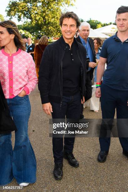 Tom Cruise attends as American Express present BST Hyde Park at Hyde Park on July 01, 2022 in London, England.