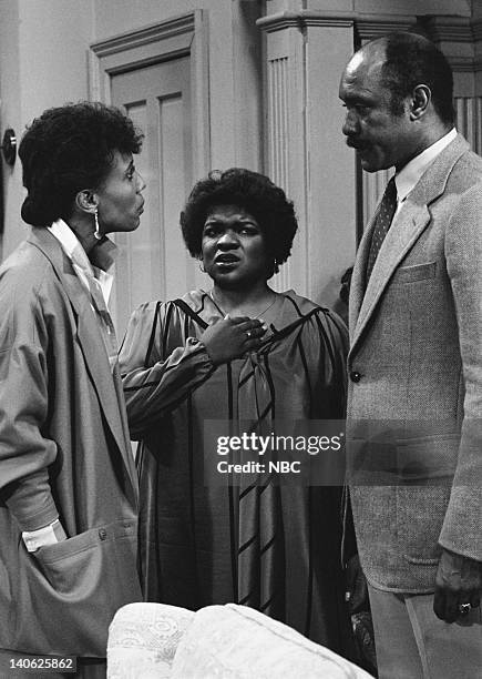 Daddy's Little Girl" Episode 8 -- Aired 11/17/84 -- Pictured: Telma Hopkins as Addy Wilson, Nell Carter as Nellie Ruth 'Nell' Harper, J.A. Preston as...