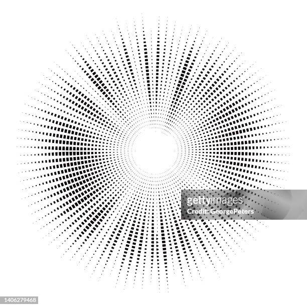 sunburst with light beams - firework border stock illustrations