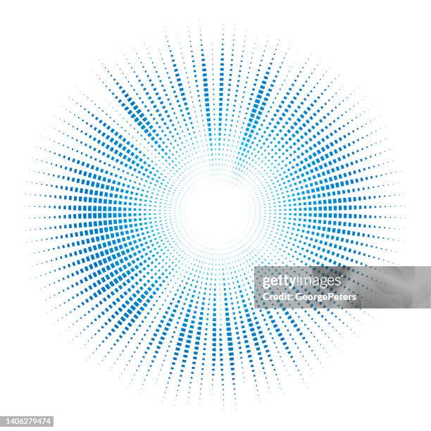 sunburst mit lichtstrahlen - konzentrisch stock-grafiken, -clipart, -cartoons und -symbole