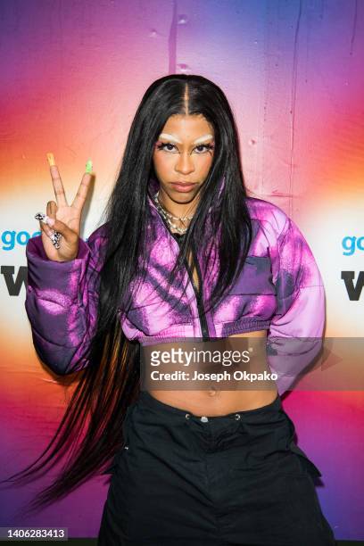 Rico Nasty attends Day 1 of Wireless Festival 2022 at Crystal Palace Park on July 01, 2022 in London, England.